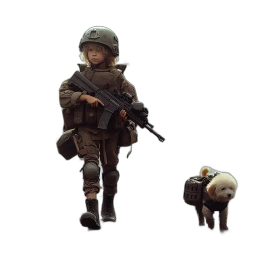 animal, weapon, creature, jacket transparent PNG cut-out