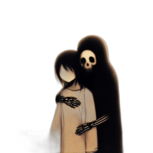 mask, weapon, creature, jacket transparent PNG cut-out