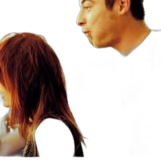 face, mask, hair, photorealistic transparent PNG cut-out
