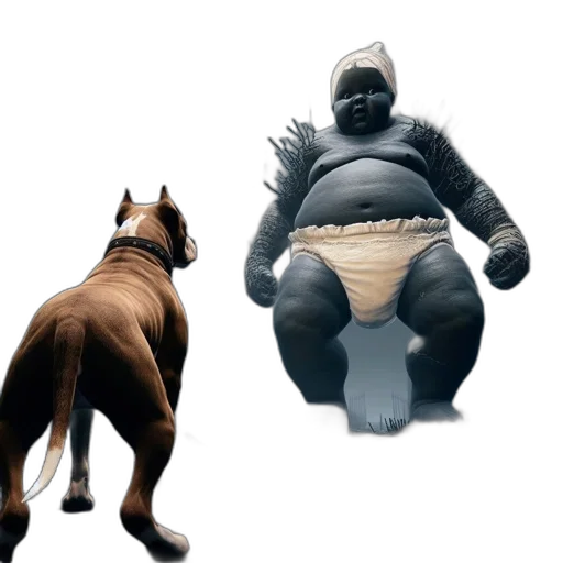creature, animal, concept art, 3d render transparent PNG cut-out