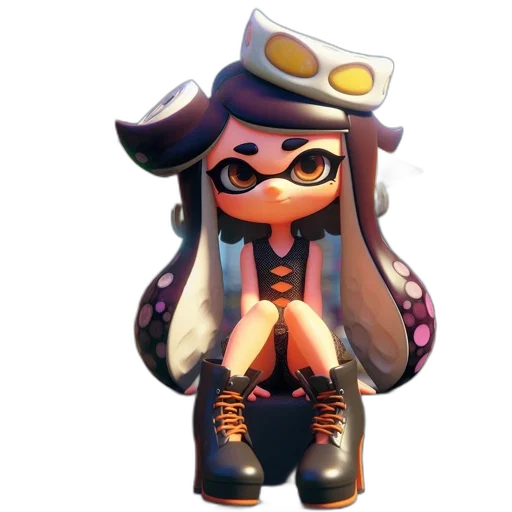 weapon, staff, hat, dress transparent PNG cut-out