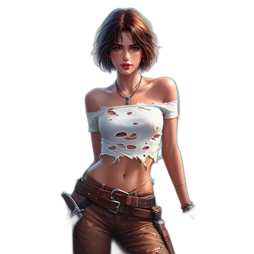 weapon, jacket, concept art, fantasy art transparent PNG cut-out