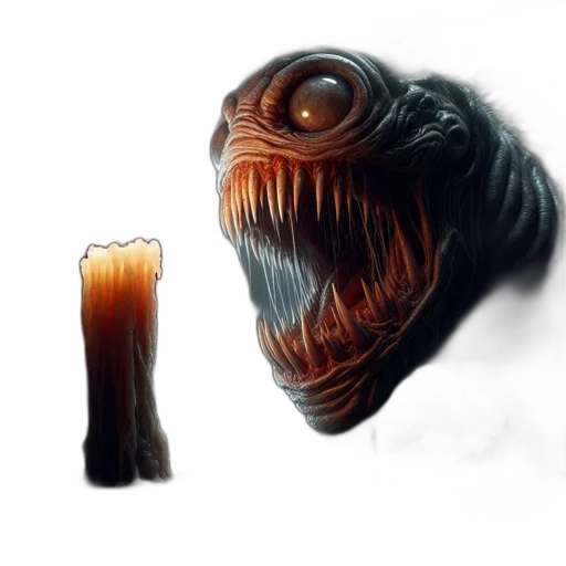 creature, hair, mask, animal transparent PNG cut-out