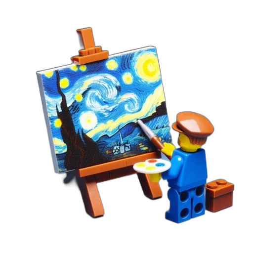 furniture, robot, oil painting, concept art transparent PNG cut-out
