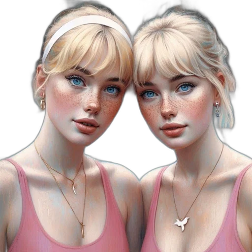 jewelry, face, photorealistic, concept art transparent PNG cut-out