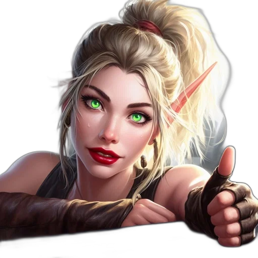 staff, weapon, face, fantasy art transparent PNG cut-out