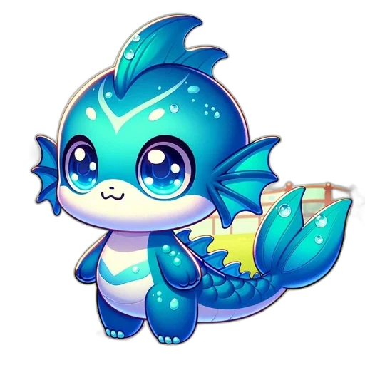 dragon, staff, creature, fantasy art transparent PNG cut-out