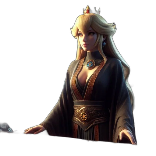 crown, staff, dragon, sword transparent PNG cut-out
