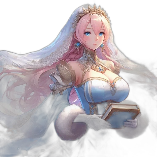 crown, dress, sword, weapon transparent PNG cut-out