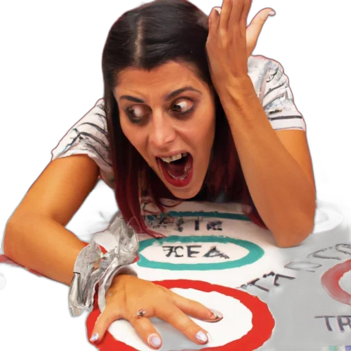 creature, face, surprised, woman transparent PNG cut-out