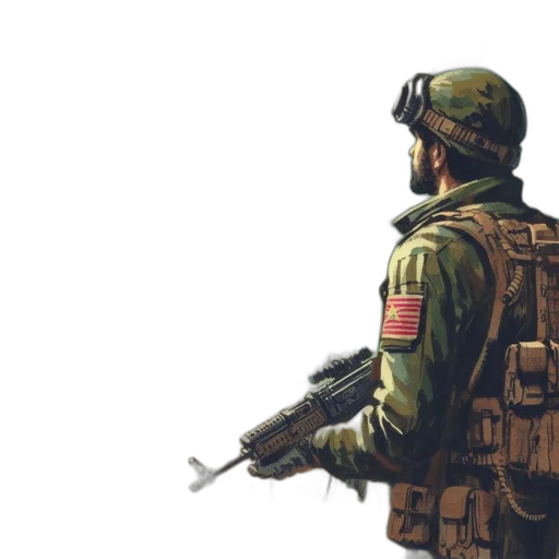 weapon, jacket, staff, sword transparent PNG cut-out