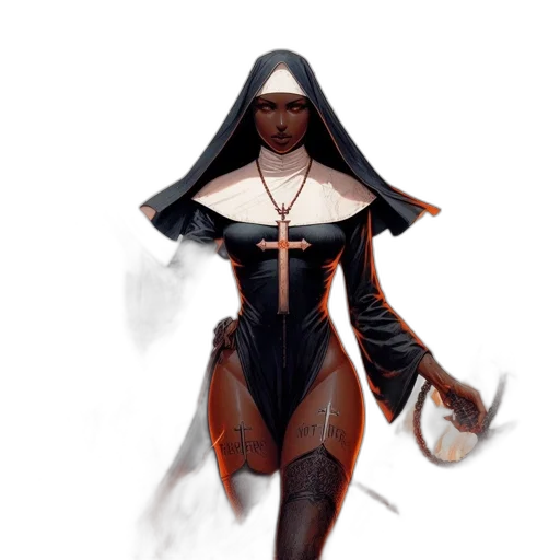 dress, staff, concept art, fantasy art transparent PNG cut-out