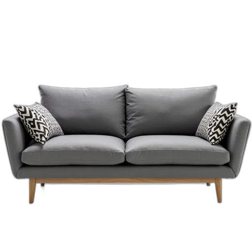 furniture, 3d render, photorealistic, monochrome transparent PNG cut-out