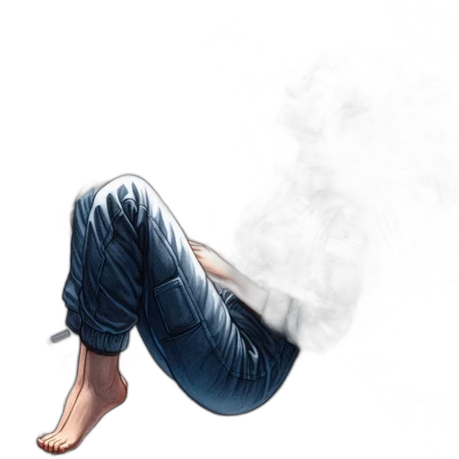 shoes, mask, staff, weapon transparent PNG cut-out