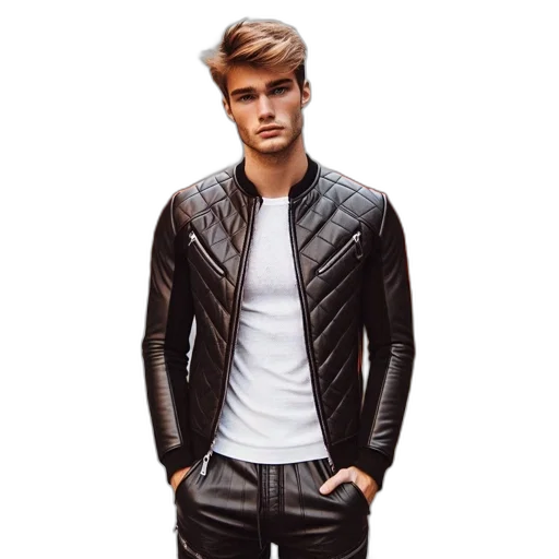 jacket, photorealistic, 3d render, individual transparent PNG cut-out