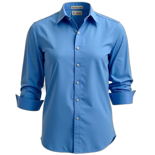 jacket, blue, dress, shirt transparent PNG cut-out
