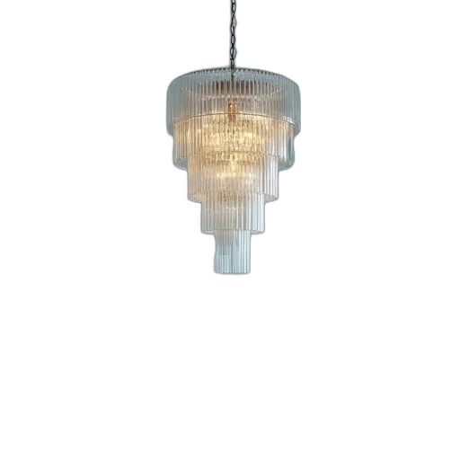 3d render, unique, chandelier, powder transparent PNG cut-out