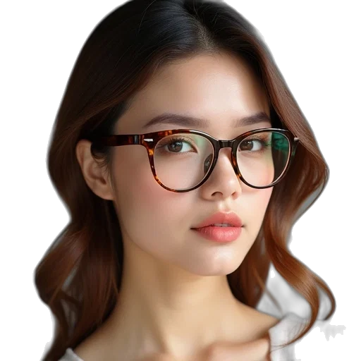 face, jewelry, hair, crown transparent PNG cut-out