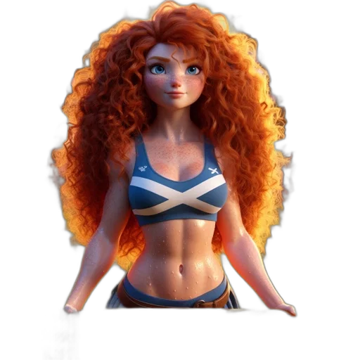 hair, dress, concept art, cartoon transparent PNG cut-out