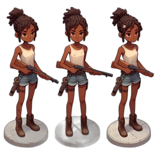 weapon, concept art, 3d render, pixel art transparent PNG cut-out