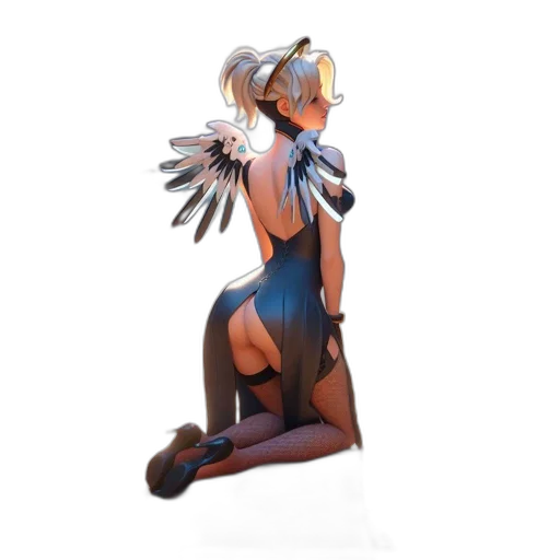 staff, creature, dragon, dress transparent PNG cut-out