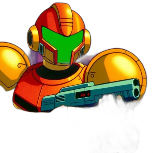 robot, weapon, mask, concept art transparent PNG cut-out