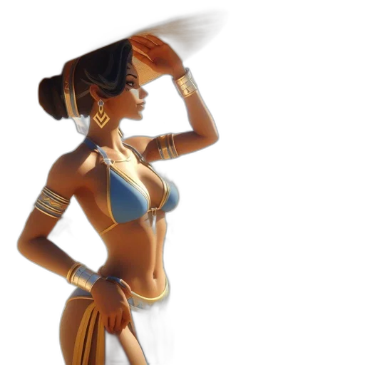 staff, jewelry, hat, weapon transparent PNG cut-out
