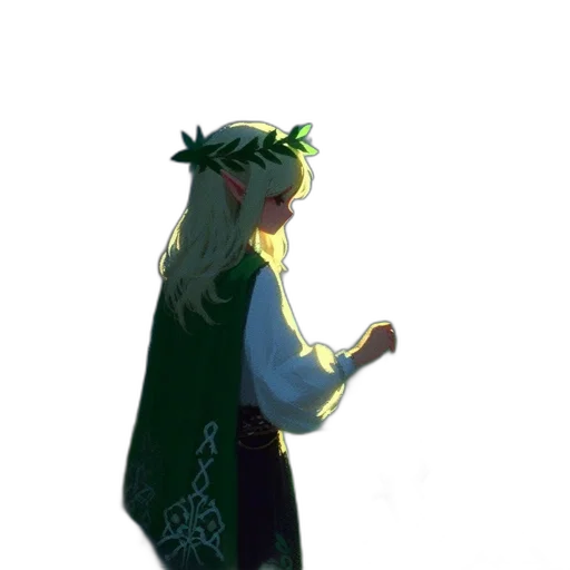 staff, crown, dragon, dress transparent PNG cut-out