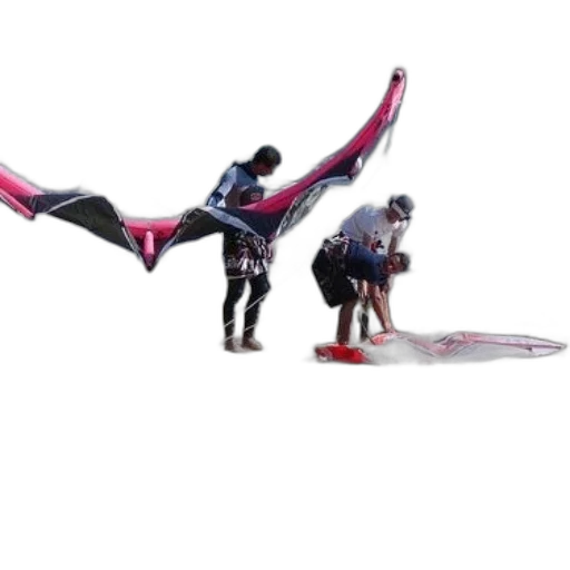 umbrella, dragon, staff, shoes transparent PNG cut-out