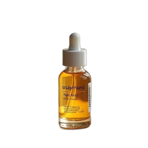 bottle, small, liquid, white transparent PNG cut-out