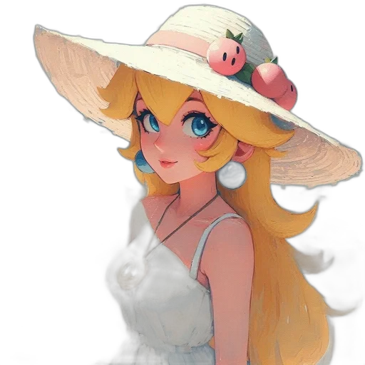 hat, dress, staff, crown transparent PNG cut-out