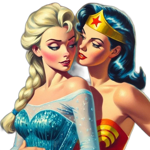 comic book art, fantasy art, cartoon, concept art transparent PNG cut-out