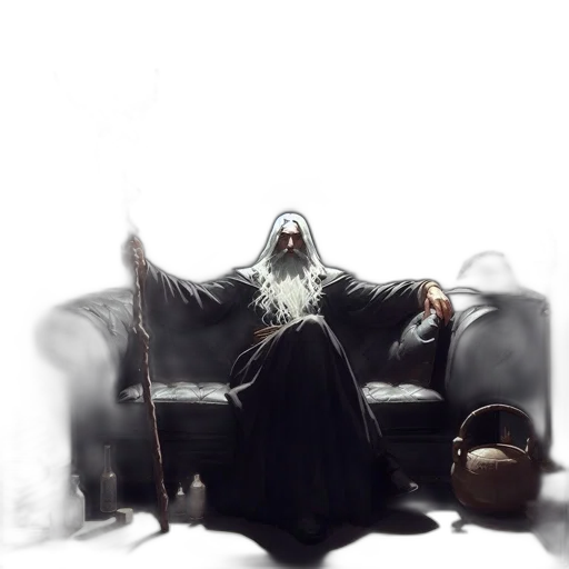 sword, furniture, staff, creature transparent PNG cut-out