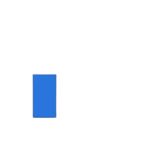 robot, pixel art, blue, monochrome transparent PNG cut-out