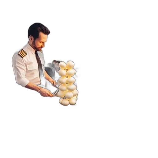 robot, staff, food, jacket transparent PNG cut-out