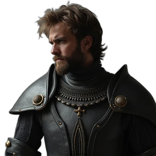 sword, jacket, staff, crown transparent PNG cut-out