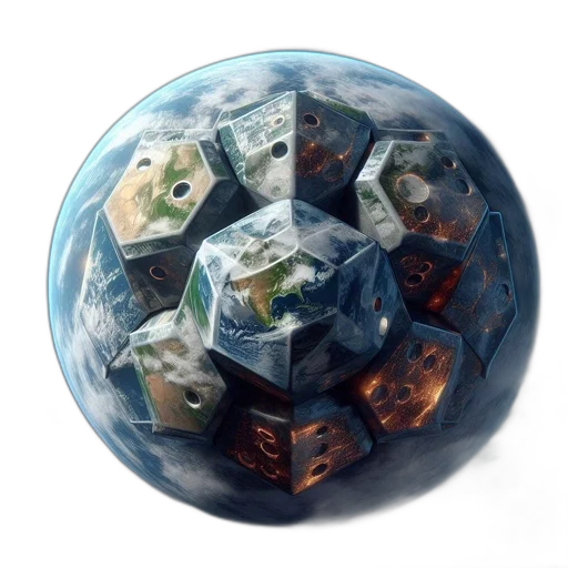 umbrella, 3d render, concept art, fantasy art transparent PNG cut-out