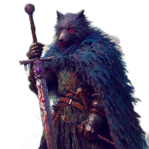 sword, dragon, animal, staff transparent PNG cut-out