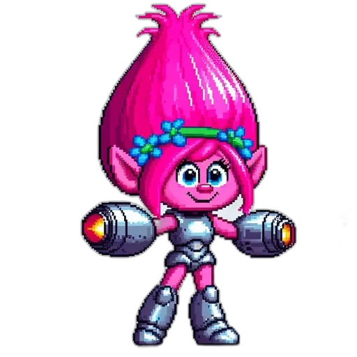 staff, weapon, robot, hair transparent PNG cut-out