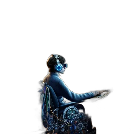 robot, mask, car, staff transparent PNG cut-out
