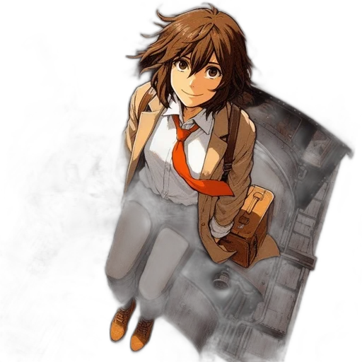 jacket, weapon, staff, dress transparent PNG cut-out