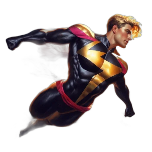 comic book art, concept art, fantasy art, photorealistic transparent PNG cut-out