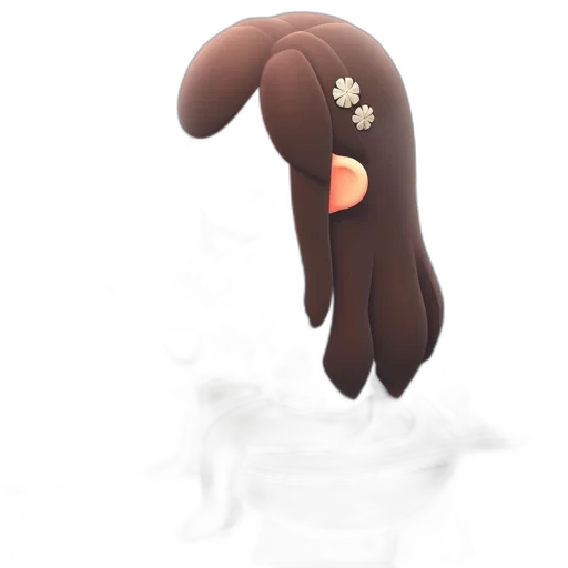 mask, staff, hair, animal transparent PNG cut-out