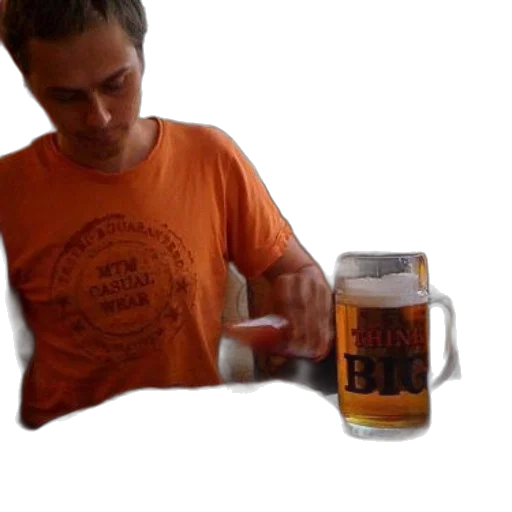 bottle, food, staff, jacket transparent PNG cut-out
