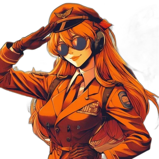 jacket, hat, staff, face transparent PNG cut-out
