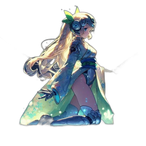 dress, staff, crown, weapon transparent PNG cut-out