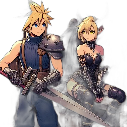 sword, weapon, concept art, fantasy art transparent PNG cut-out
