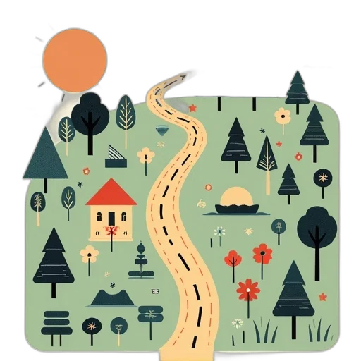 concept art, watercolor, fantasy art, pixel art transparent PNG cut-out