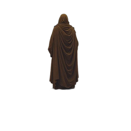 dress, jacket, staff, mask transparent PNG cut-out