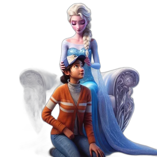 concept art, fantasy art, comic book art, pixel art transparent PNG cut-out